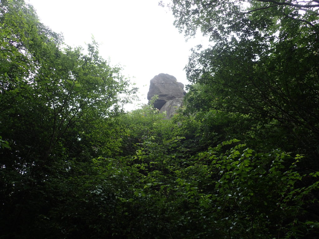 筑波山の大仏岩