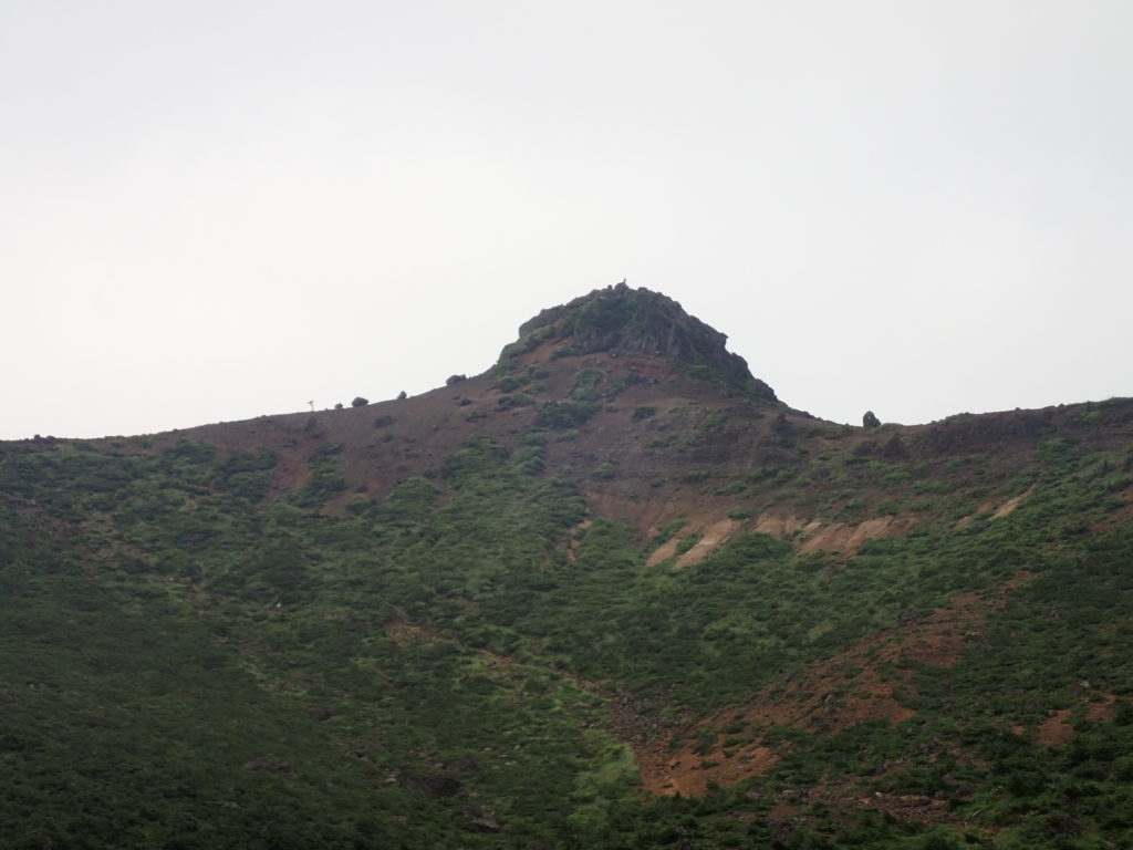 安達太良山山頂(乳首山・ちちくびやま)
