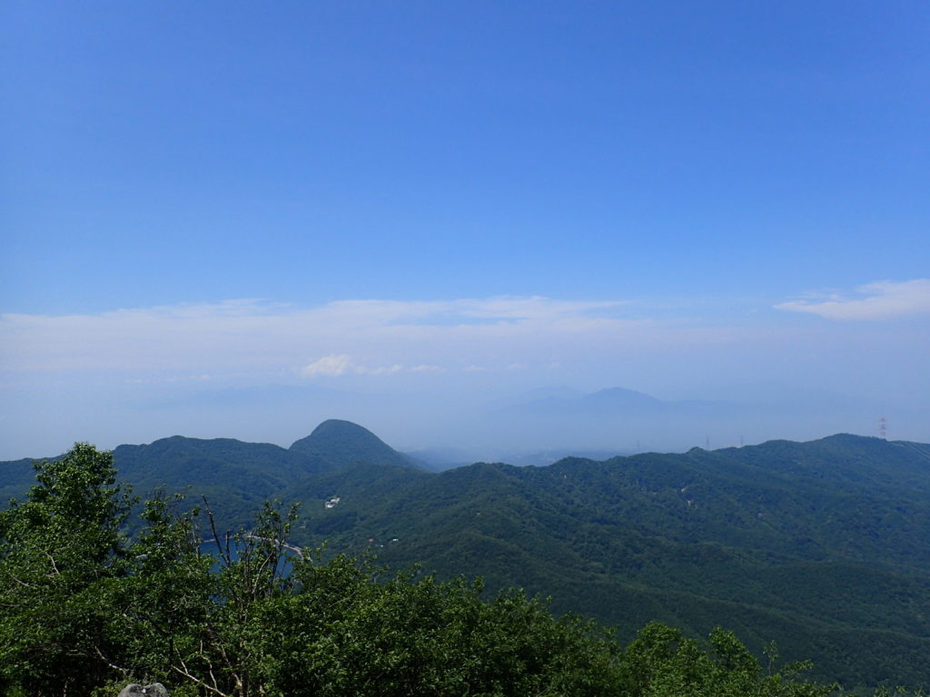赤城山(黒檜山)の絶景スポットからの眺め