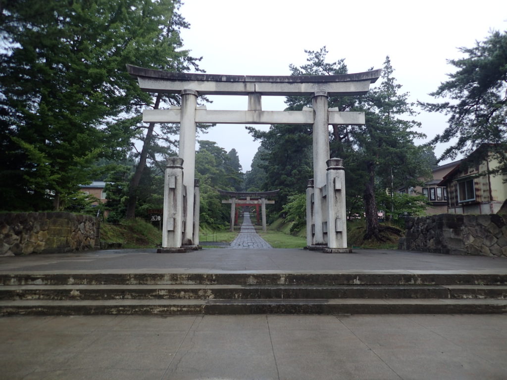 岩木山神社の鳥居