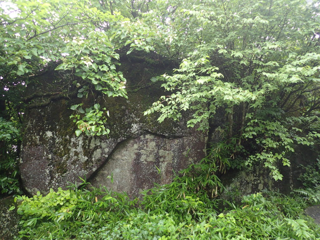 筑波山の屏風岩