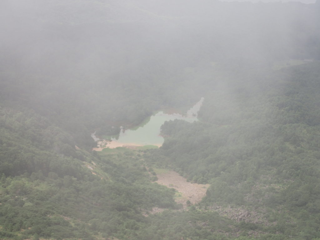 磐梯山から見る雄国沼