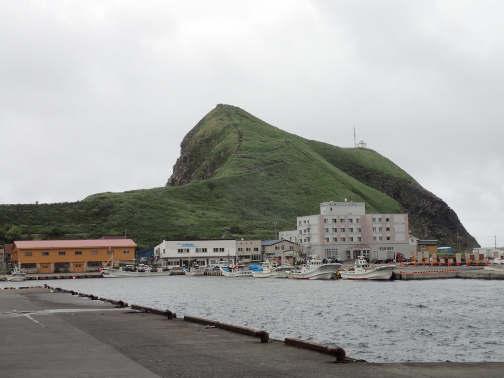 利尻島のペシ岬